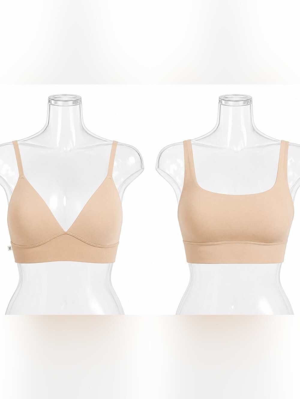 Everyday Nude Wireless Bralette Bundle Soft Seamless Support